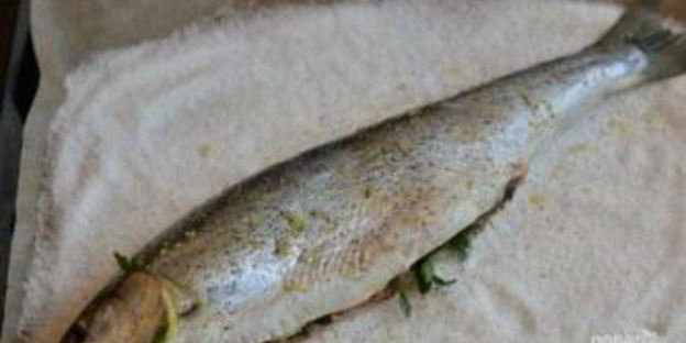 рыба голец в духовке