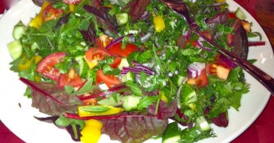Салат микс из овощей на скорую руку