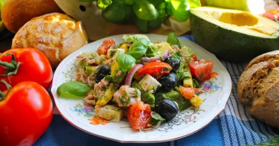 Средиземноморский салат овощной
