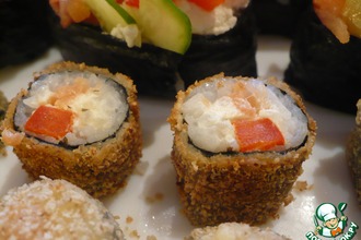 Рецепт: Маки, суши и ролл Мозаика