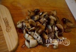 Блинчики с грибами - фото шаг 4