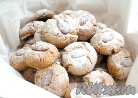 Рецепт печенья с миндалем