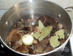Суп из замороженных грибов - фото шаг 4